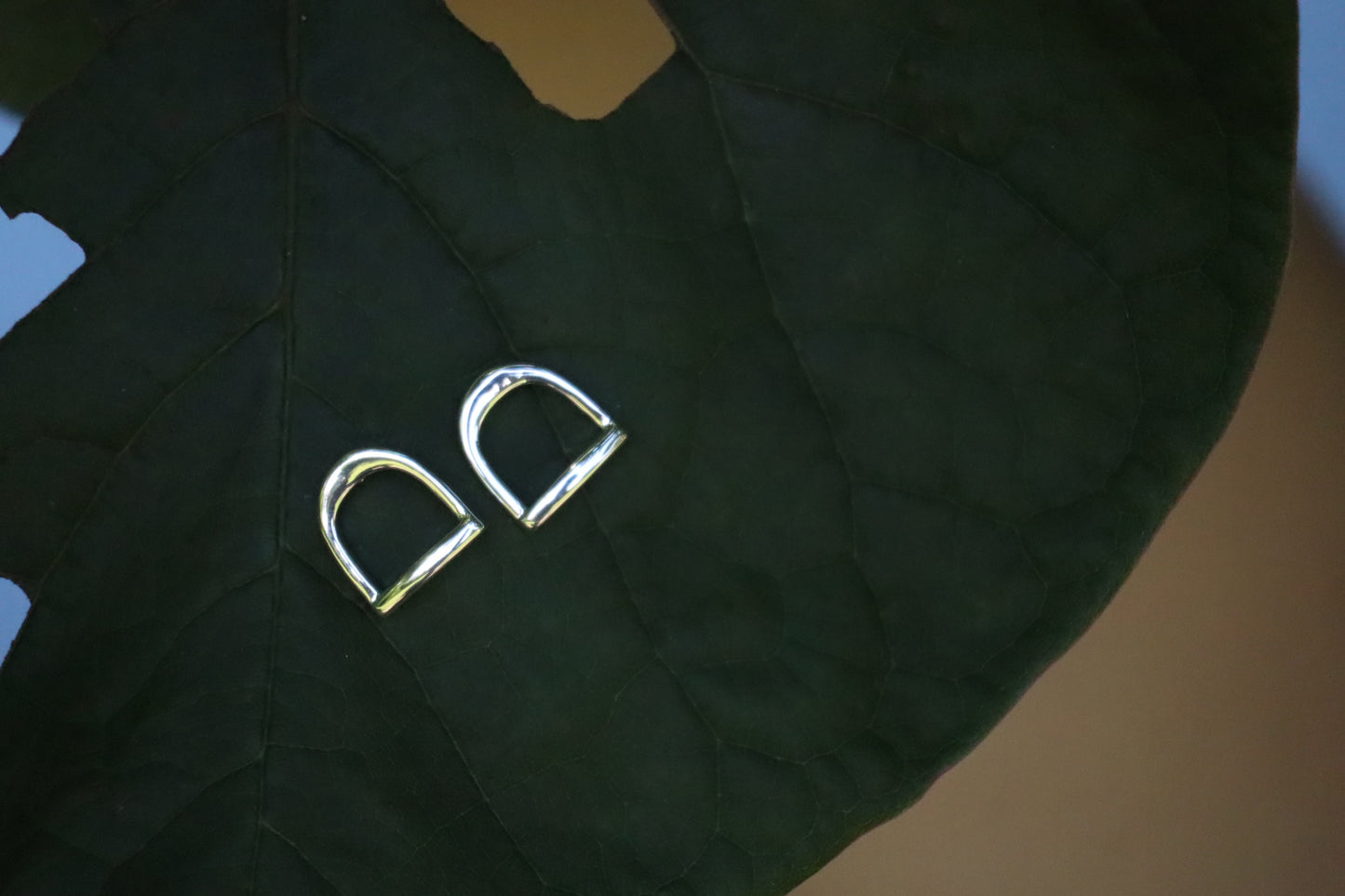 English Stirrup Earrings