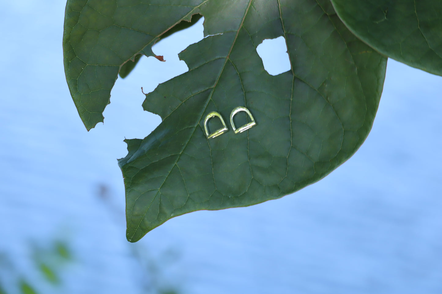 English Stirrup Earrings