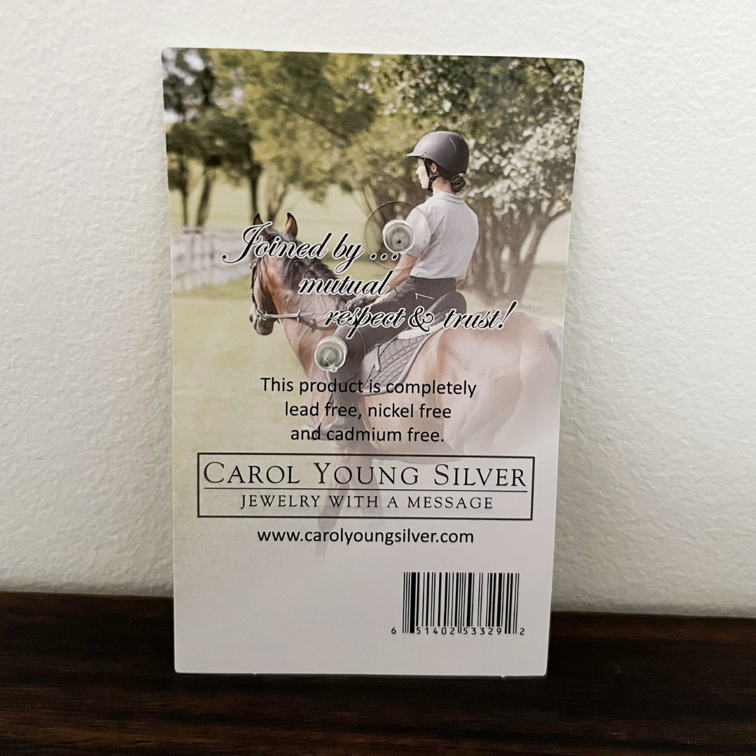 English Stirrup Earrings