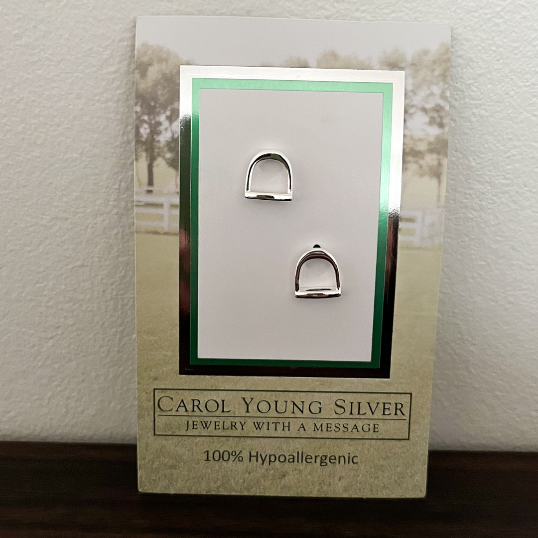English Stirrup Earrings