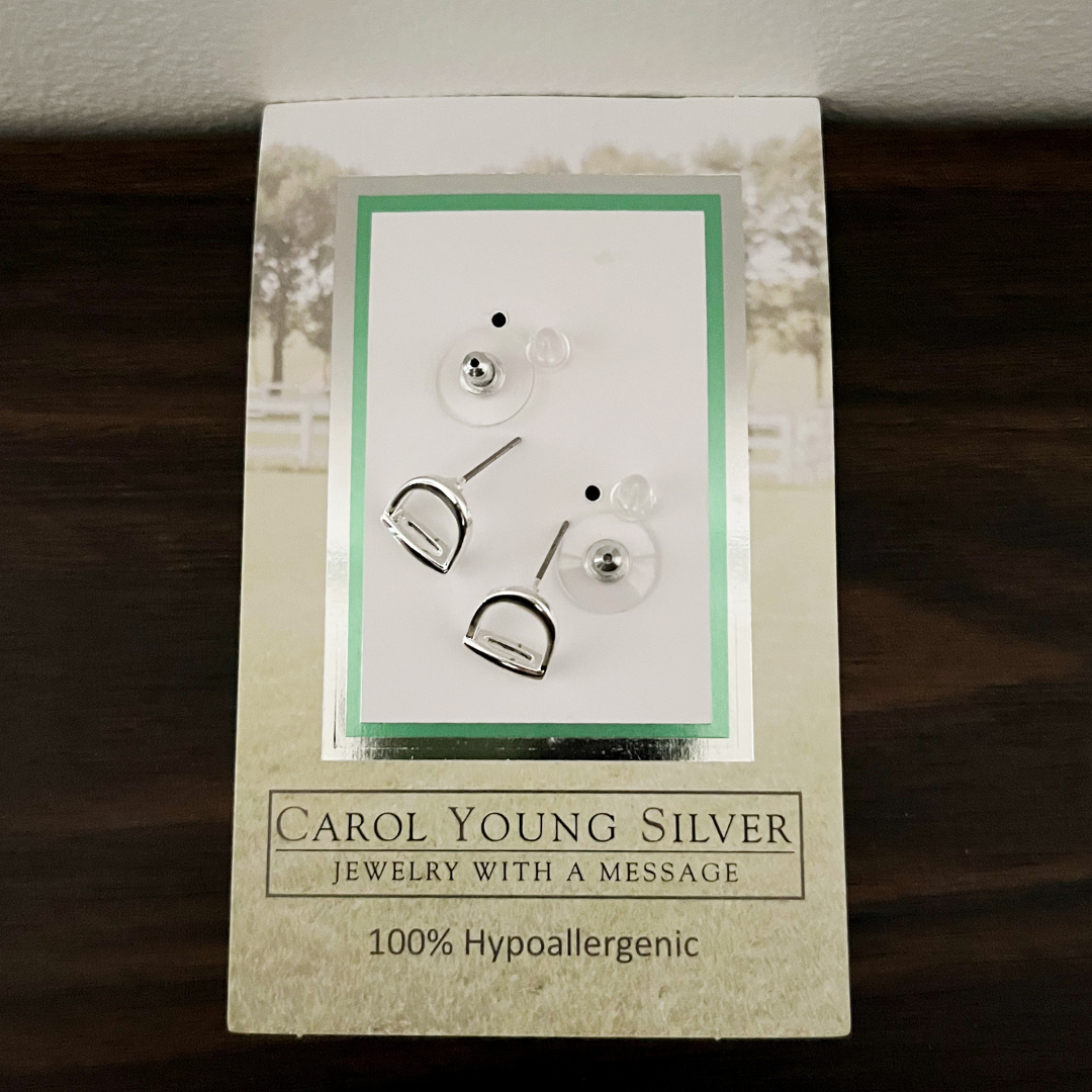 English Stirrup Earrings